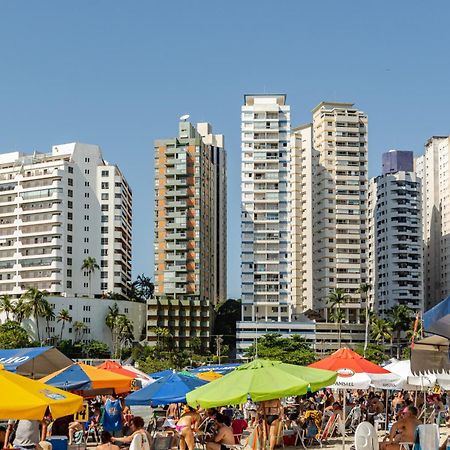 Apto - Predio De Frente Para Praia - Asturias - Guaruja - 2 Vagas Garagem - Wi-Fi E Ar Condicionado Eksteriør billede