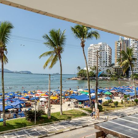 Apto - Predio De Frente Para Praia - Asturias - Guaruja - 2 Vagas Garagem - Wi-Fi E Ar Condicionado Eksteriør billede