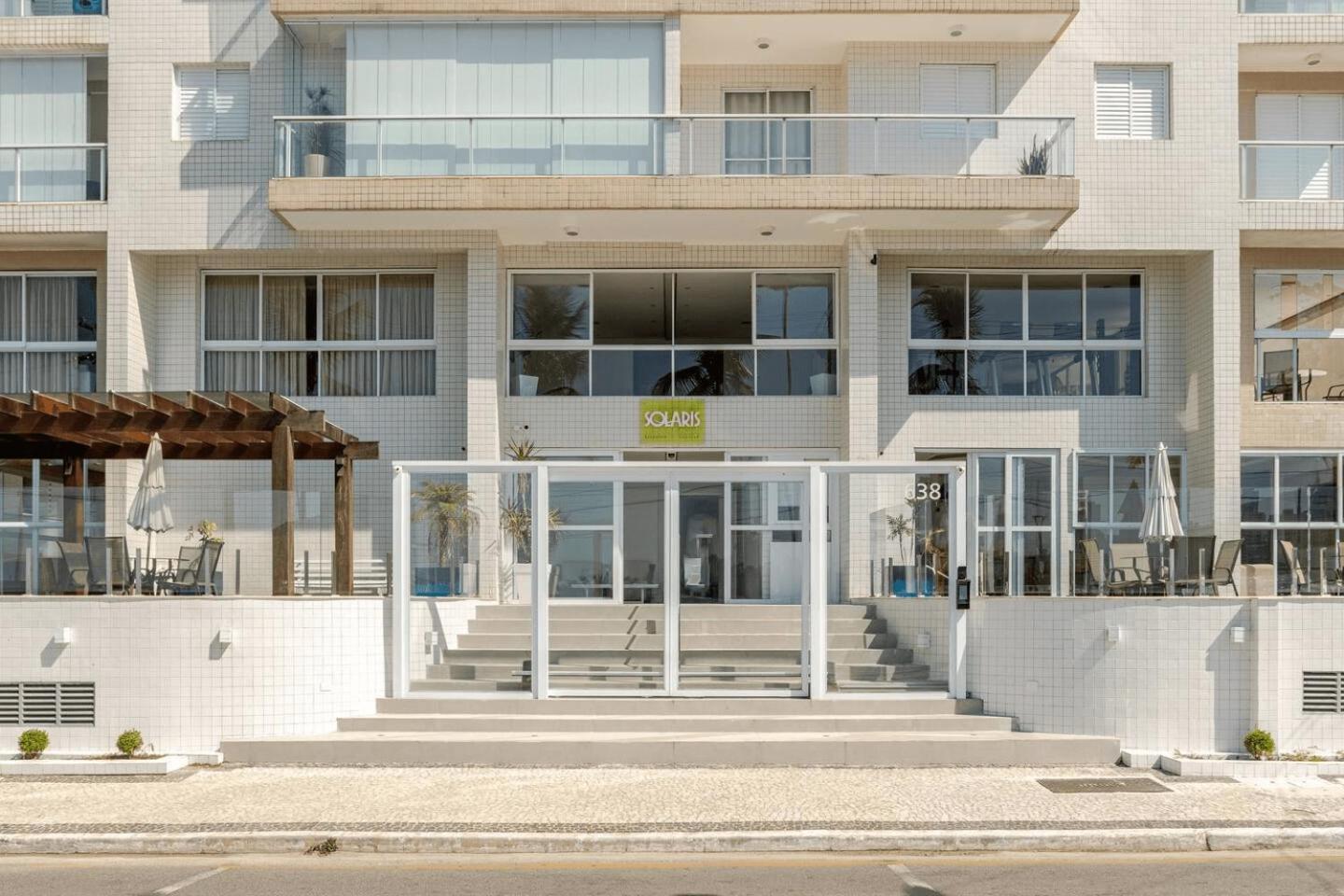 Apto - Predio De Frente Para Praia - Asturias - Guaruja - 2 Vagas Garagem - Wi-Fi E Ar Condicionado Eksteriør billede